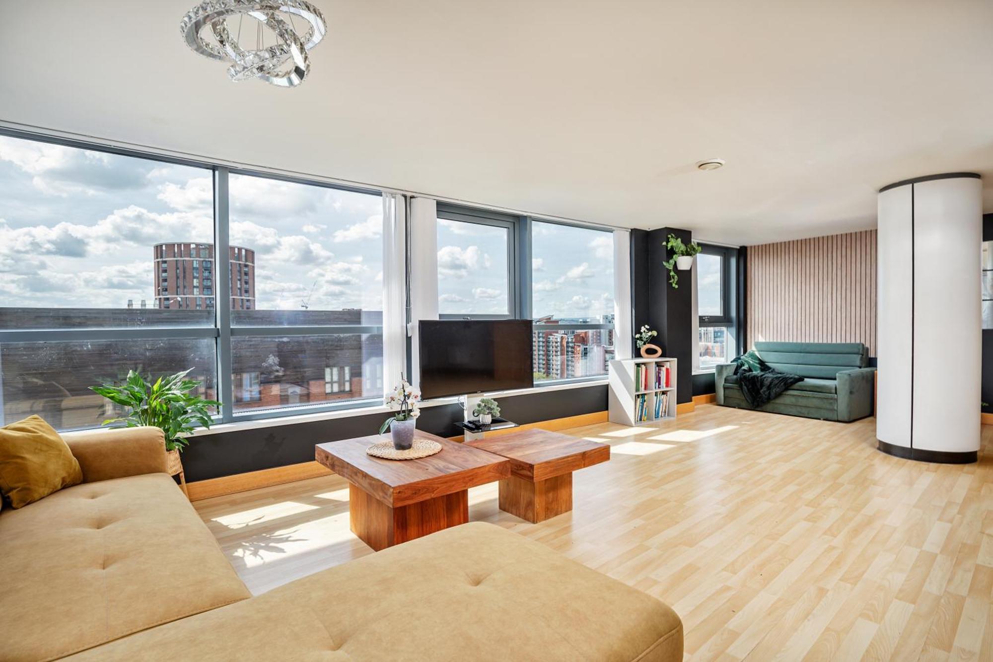 Large Central Penthouse In Leeds Leeds  Exteriör bild