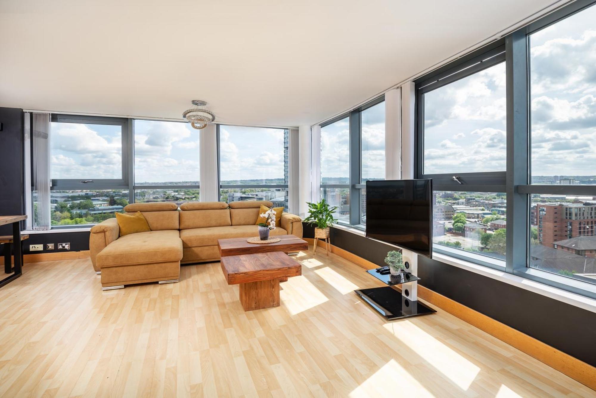 Large Central Penthouse In Leeds Leeds  Exteriör bild