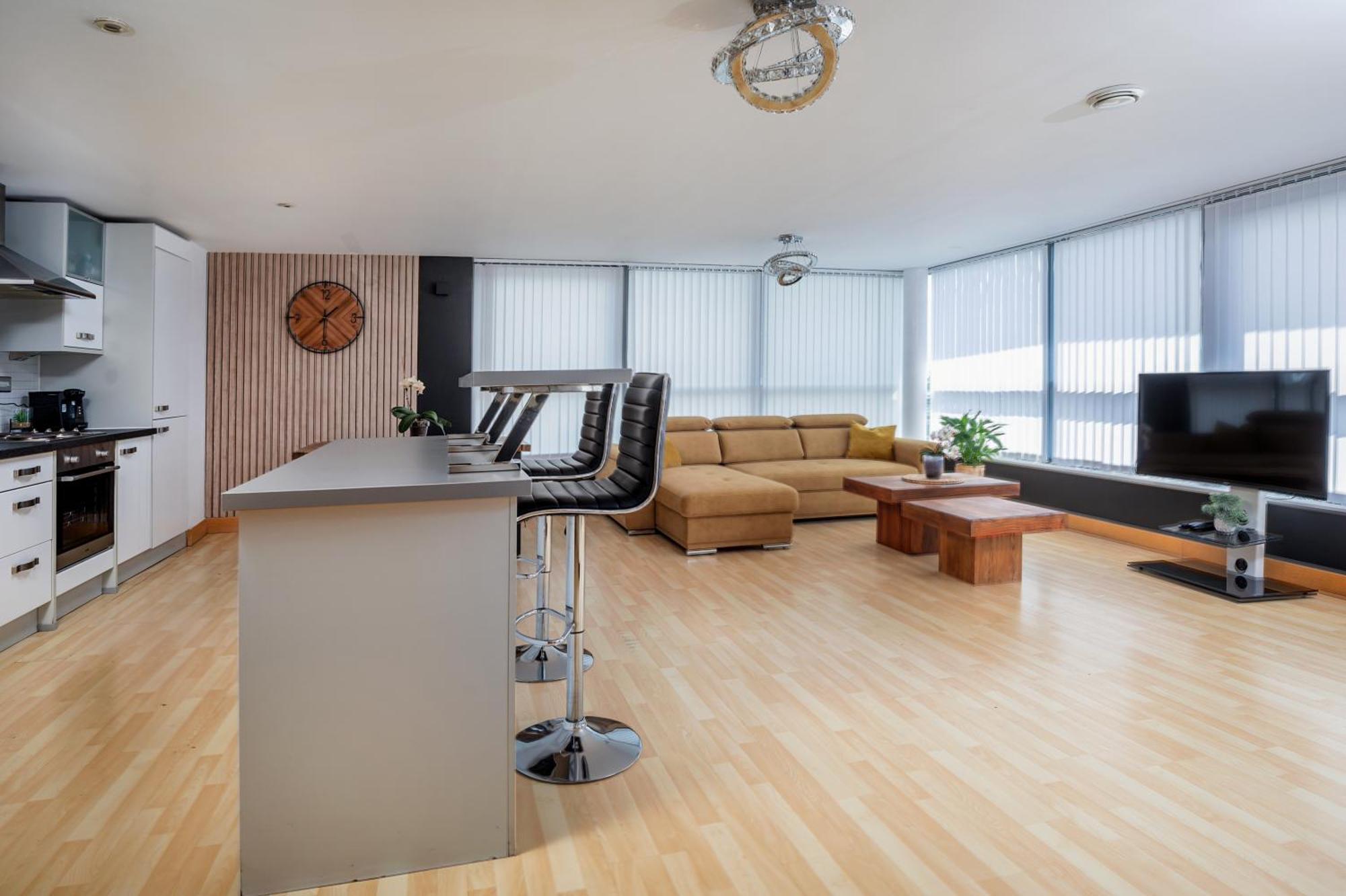 Large Central Penthouse In Leeds Leeds  Exteriör bild